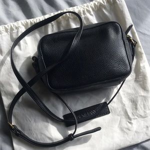 Auxiliary Leather Mini Crossbody